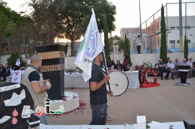 فيديو : الثانوية الجديدة تُبدع في اخراج تحفة فنية للفنان القسماوي عبد التمام ..ايها السادة .. هكذا يُحترم من اعطى للذكرى ..  